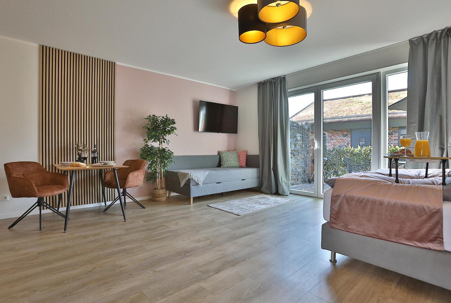 Neu! Design-Apartment Heidetraum Bad Fallingbostel Cameră foto